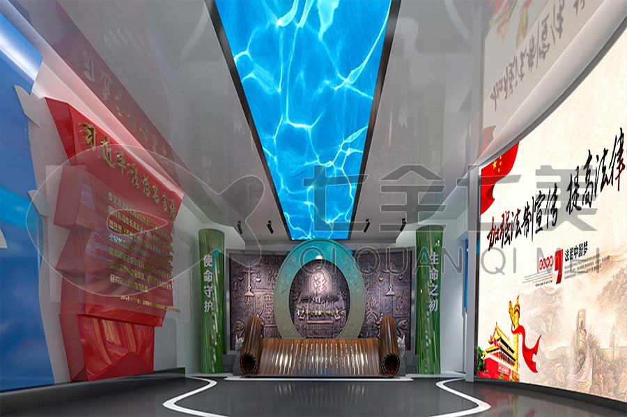 普法宣傳展館，普法示范基地方案，法院普法宣傳平臺設(shè)計