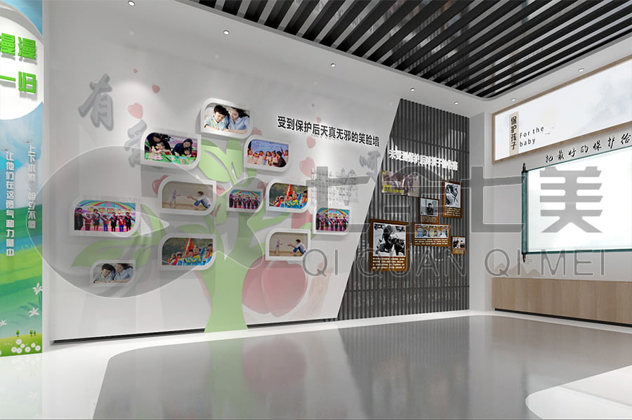 未成年法治教育基地，法制宣傳平臺產(chǎn)品，法院法制主題展廳設(shè)計平面圖