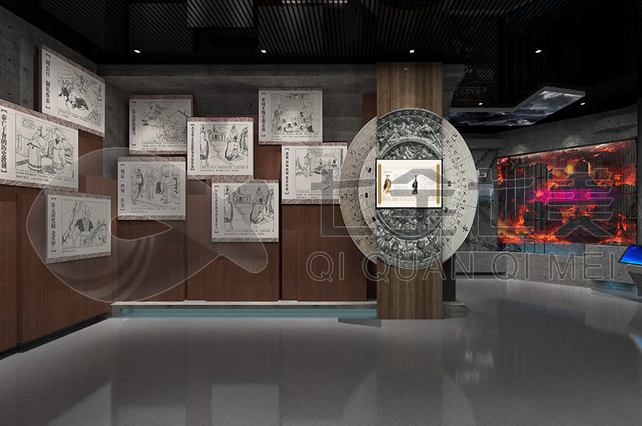 廉政教育展館，廉政宣傳展廳設(shè)計(jì)案例，預(yù)防職務(wù)犯罪警示教育展館方案公司