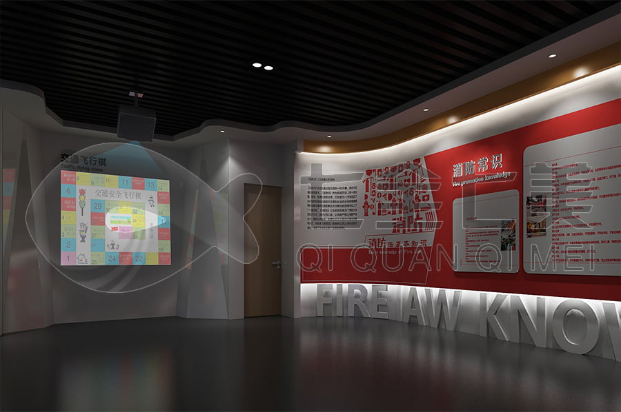 青少年法治教育展館，法治文化教育基地設(shè)備，法院法治示范基地設(shè)計平面圖